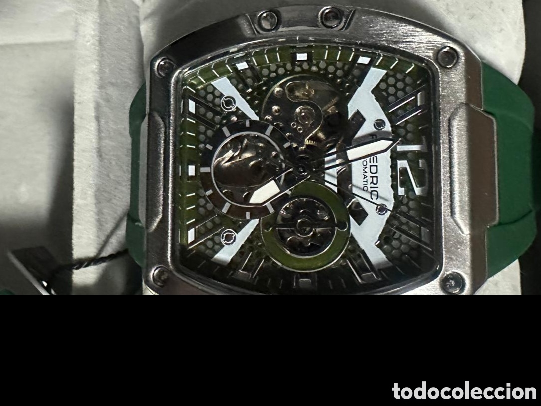Relojes autom&aacute;ticos: Reloj automatico fredric Richardi tourbillon green - Foto 2