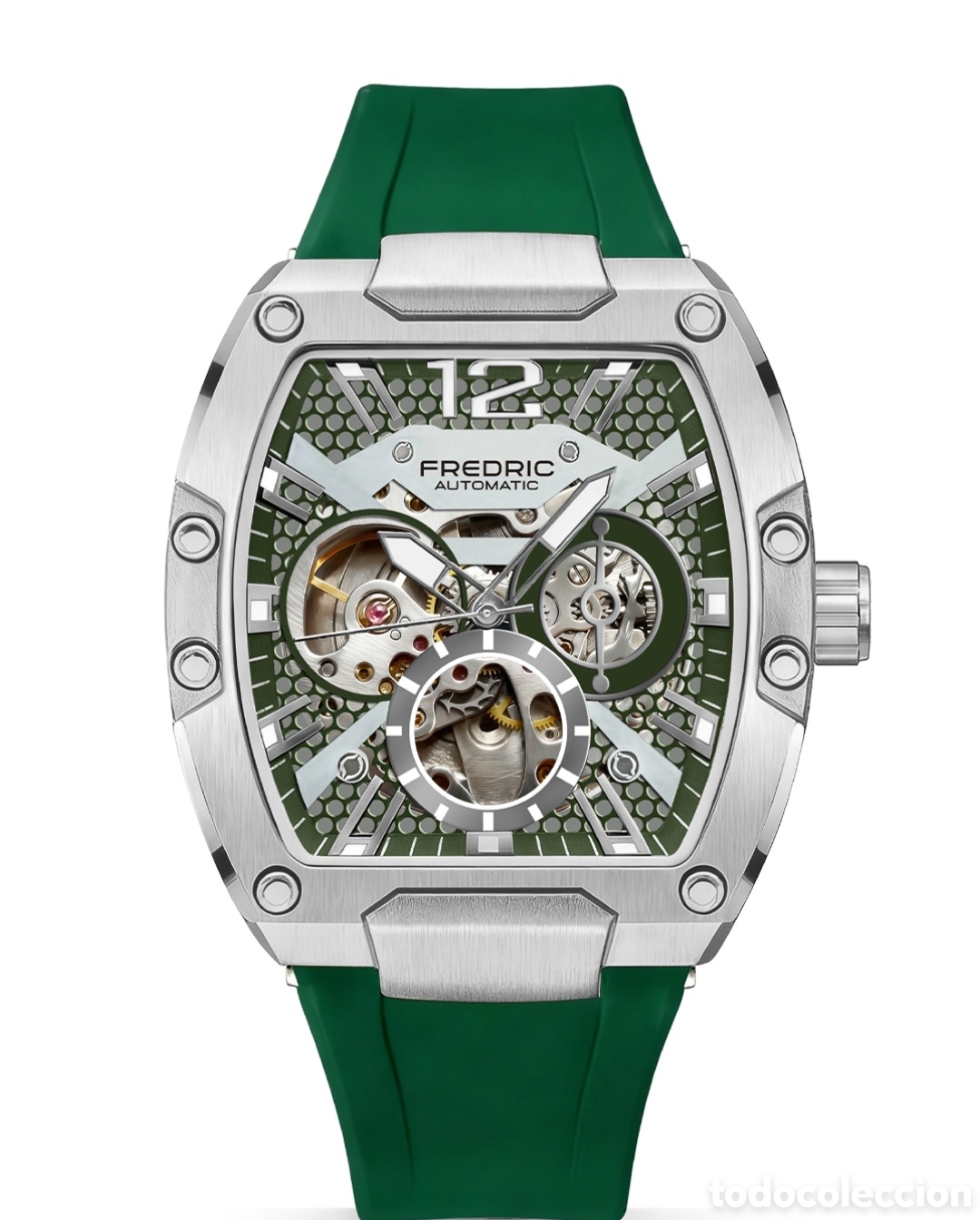 Relojes autom&aacute;ticos: Reloj automatico fredric Richardi tourbillon green - Foto 1