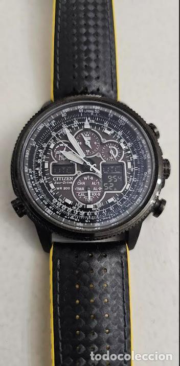 Relojes autom&aacute;ticos: Importante reloj Navihawk Eco drive de Citizen - Foto 2