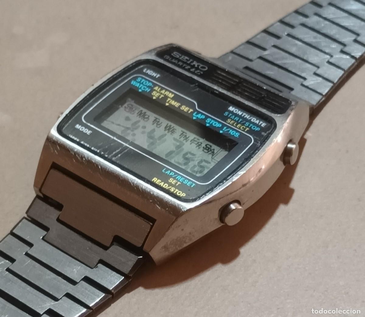 Relojes autom&aacute;ticos: RELOJ SEIKO QUARTZ LC DIGITAL - FUNCIONA - Foto 2