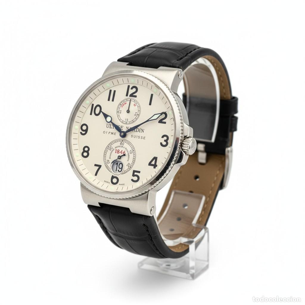 Relojes autom&aacute;ticos: Reloj Ulysse Nardin Marine Chronometer Maxi Limited Edition autom&aacute;tico acero caja original