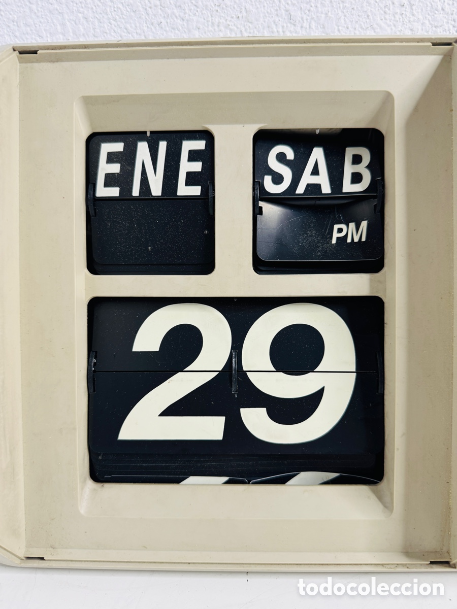 Relojes autom&aacute;ticos: Reloj Pared Flip Clock No Funciona Para Piezas - Foto 3