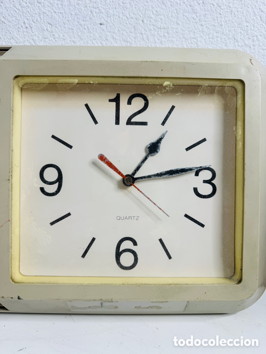 Relojes autom&aacute;ticos: Reloj Pared Flip Clock No Funciona Para Piezas - Foto 4