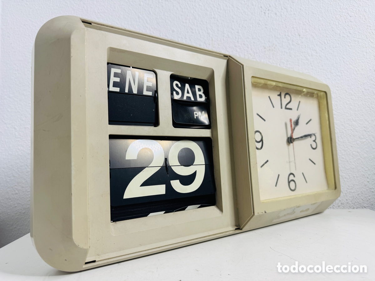 Relojes autom&aacute;ticos: Reloj Pared Flip Clock No Funciona Para Piezas - Foto 5