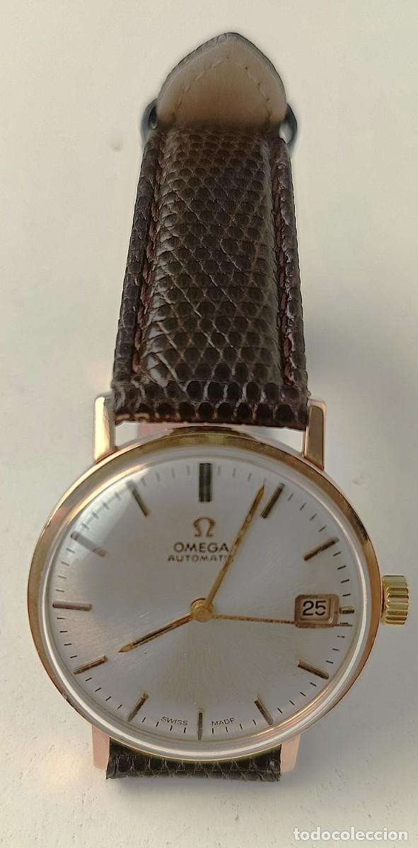 Automatic Watches: Reloj Autom&aacute;tico Omega vintage en oro 18 kilates