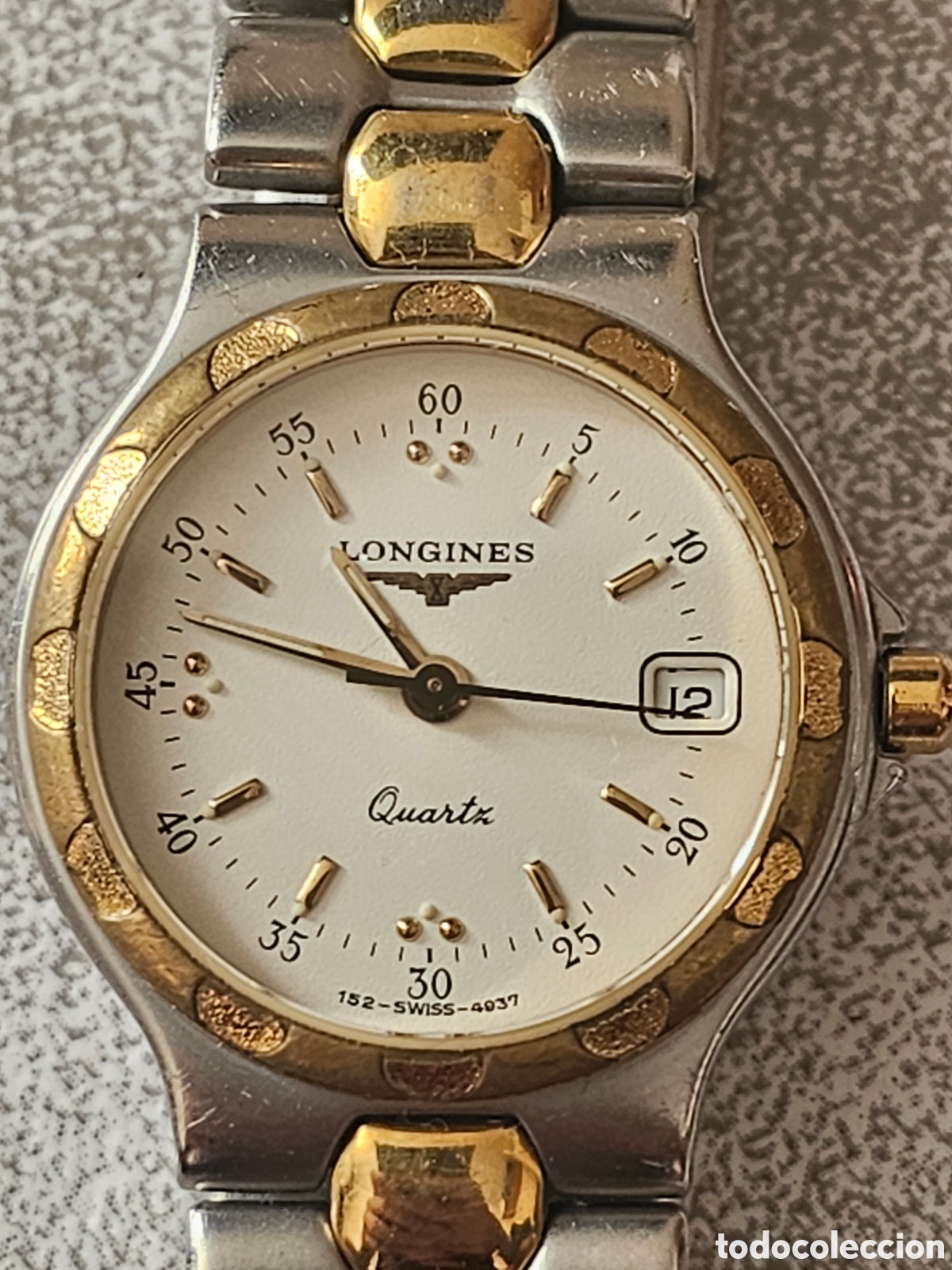 Relojes autom&aacute;ticos: Longines conquest quartz de mujer - Foto 2