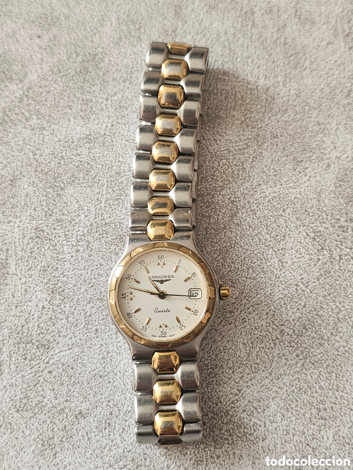 Relojes autom&aacute;ticos: Longines conquest quartz de mujer - Foto 1