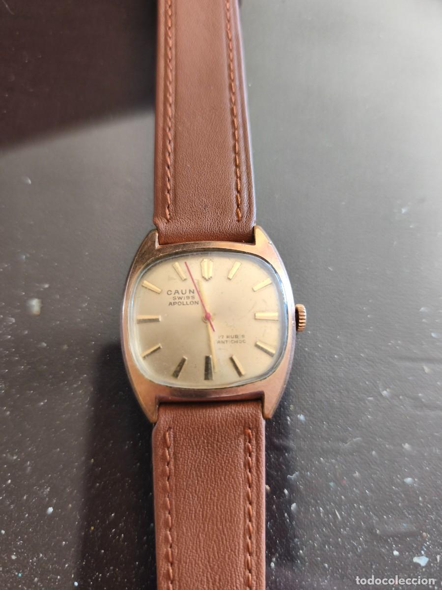Orologi automatici: Reloj Cauny, Swiss Apollon 17, rubis, autom&aacute;tico