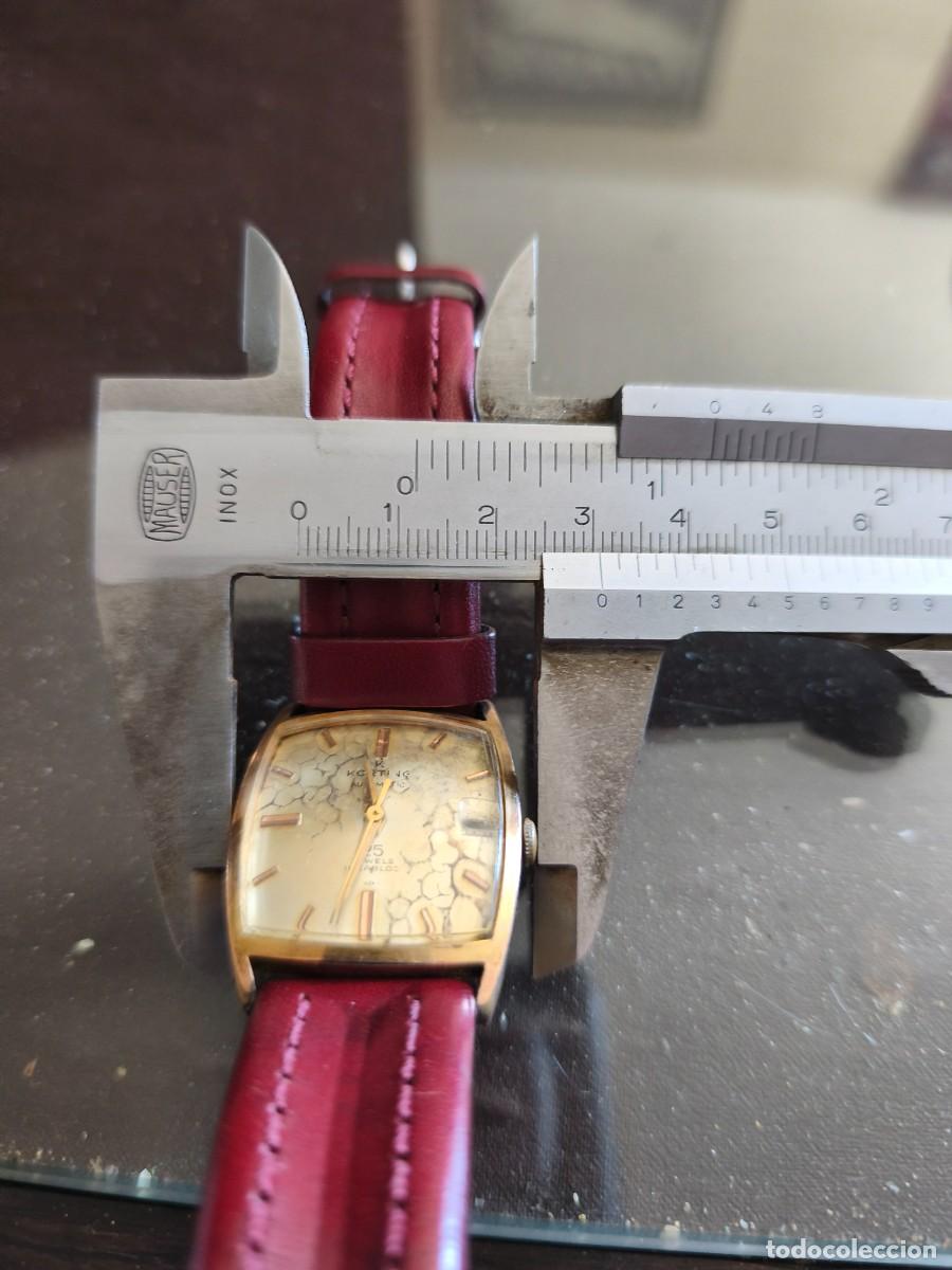 Relojes autom&aacute;ticos: Reloj Korting autom&aacute;tico 25 rubis, incabloc, funcionando correctamente - Foto 3
