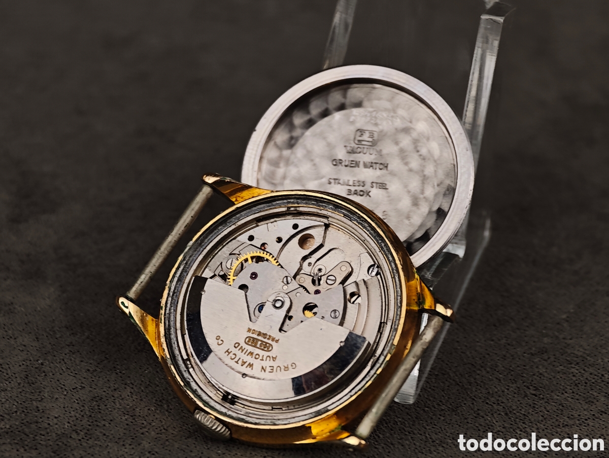 Relojes autom&aacute;ticos: Antiguo Reloj Autom&aacute;tico Gruen - Foto 12