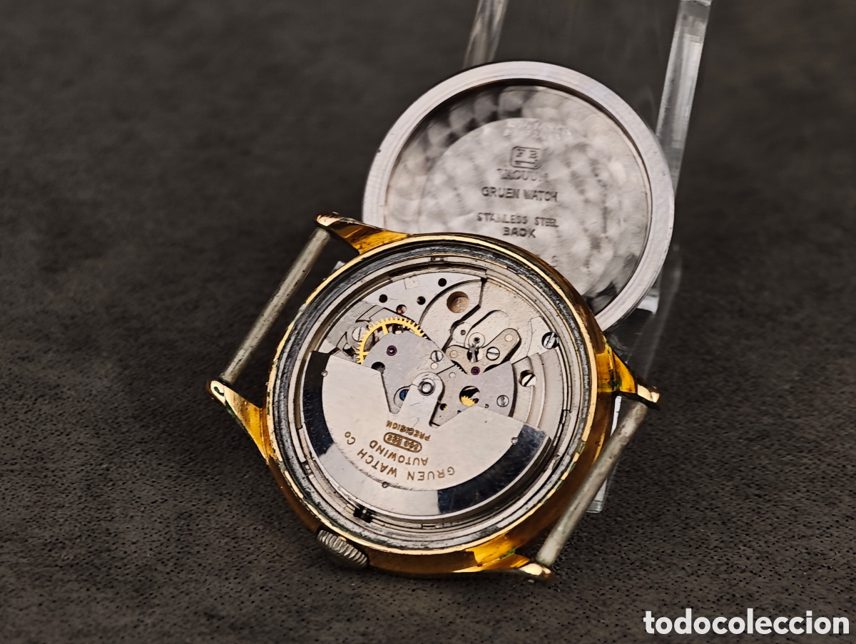 Relojes autom&aacute;ticos: Antiguo Reloj Autom&aacute;tico Gruen - Foto 13