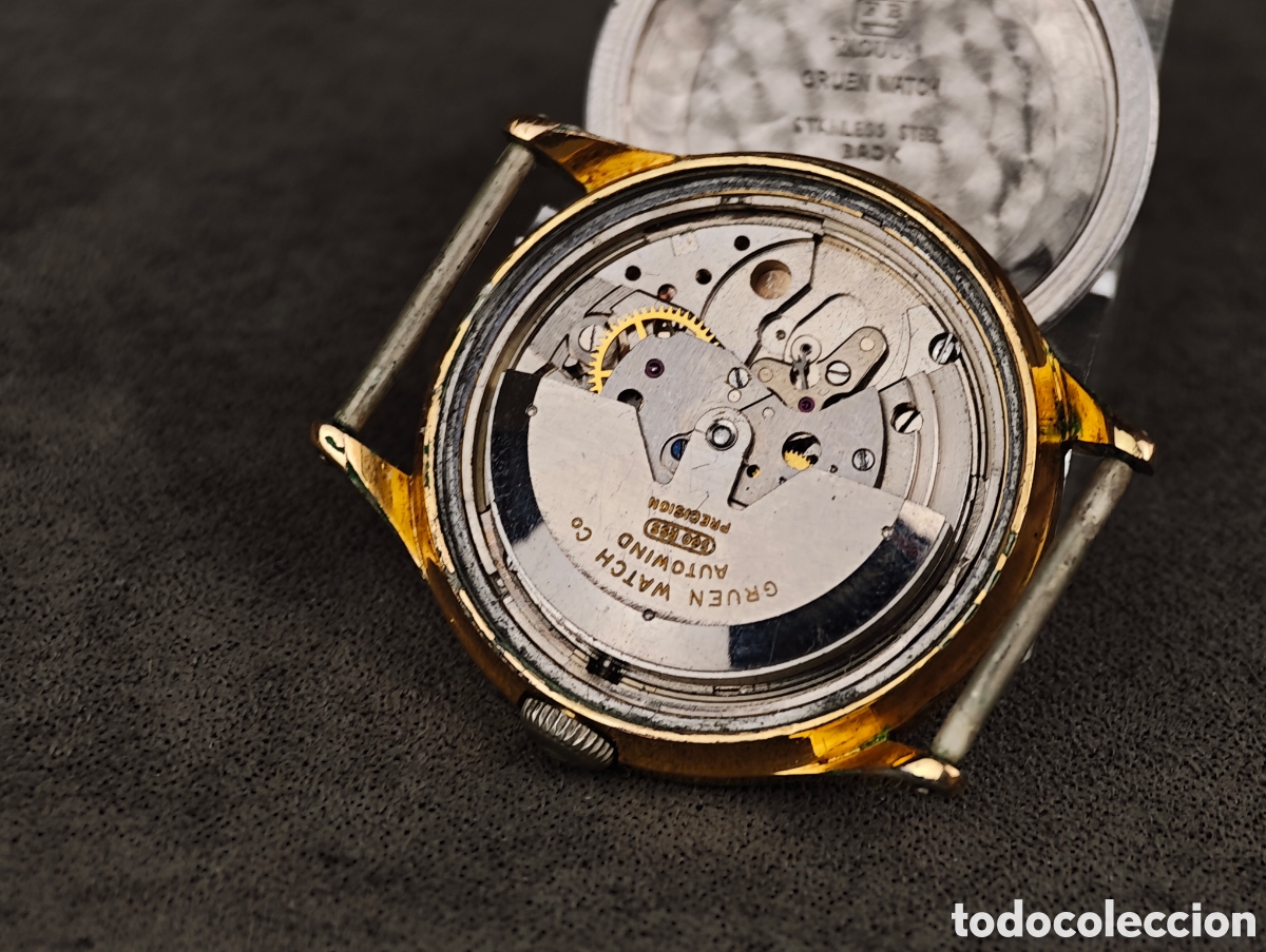 Relojes autom&aacute;ticos: Antiguo Reloj Autom&aacute;tico Gruen - Foto 14