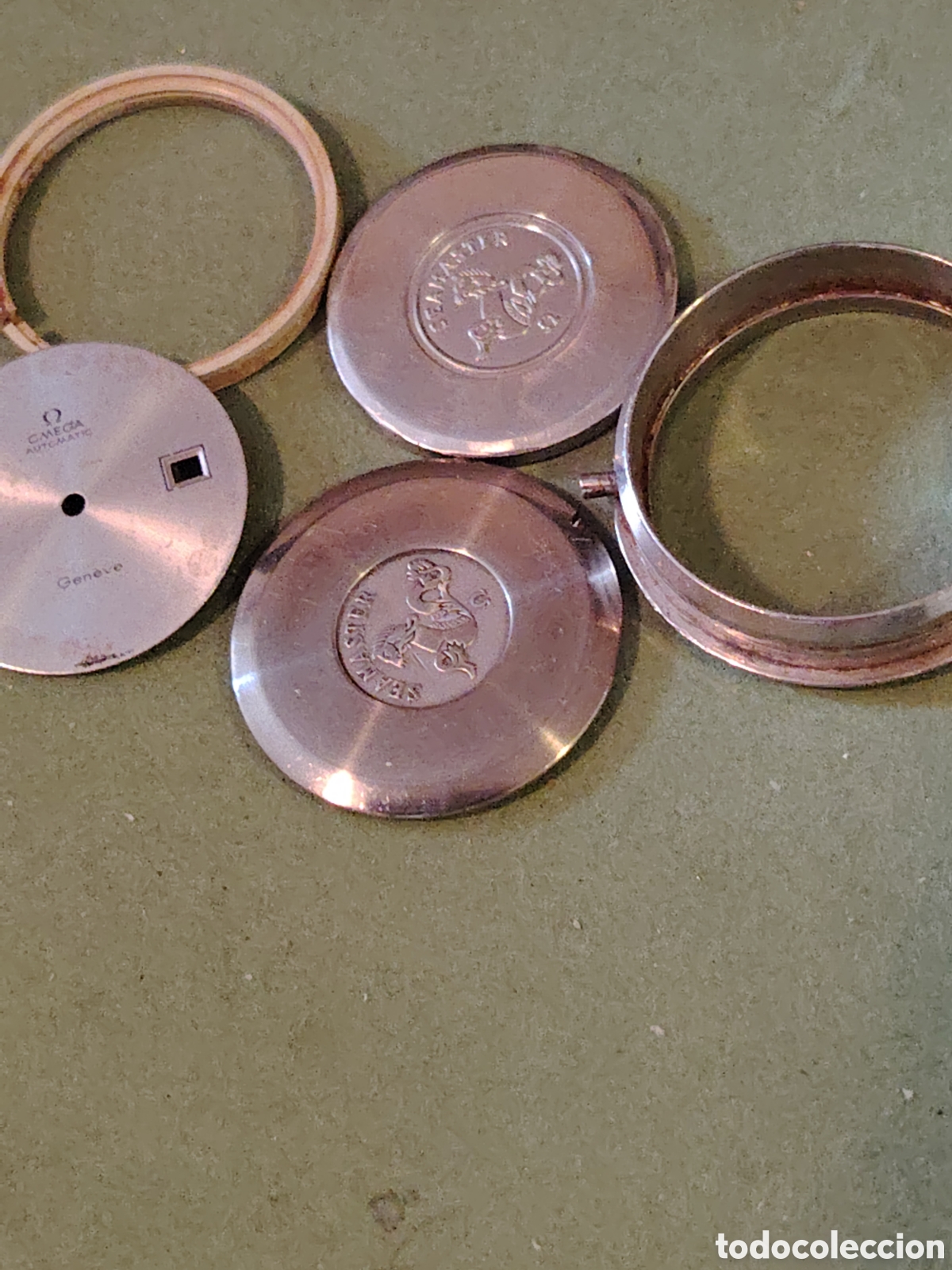 Relojes autom&aacute;ticos: Caichas Omega incompleta 1012 - Foto 2