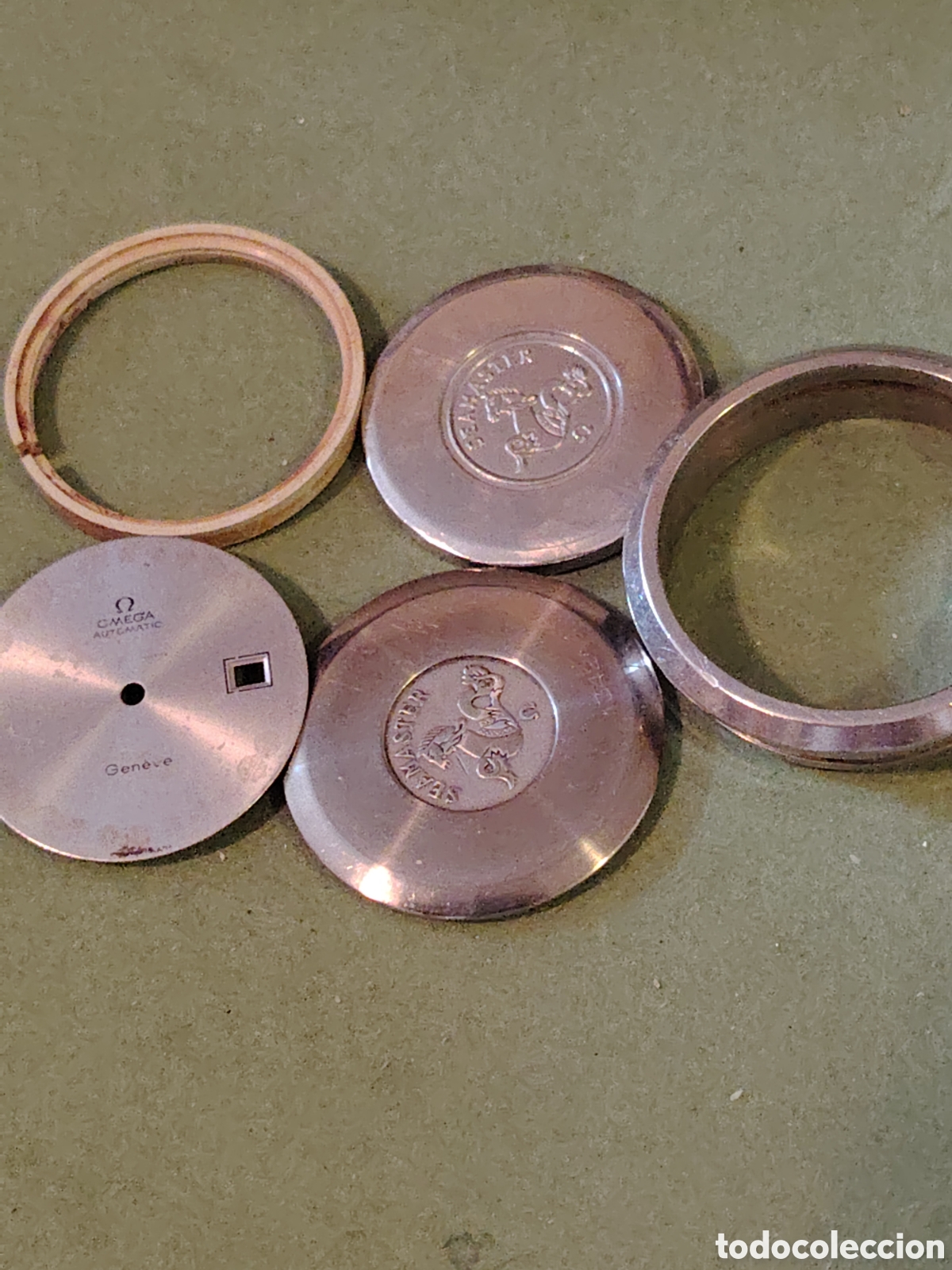 Relojes autom&aacute;ticos: Caichas Omega incompleta 1012 - Foto 3