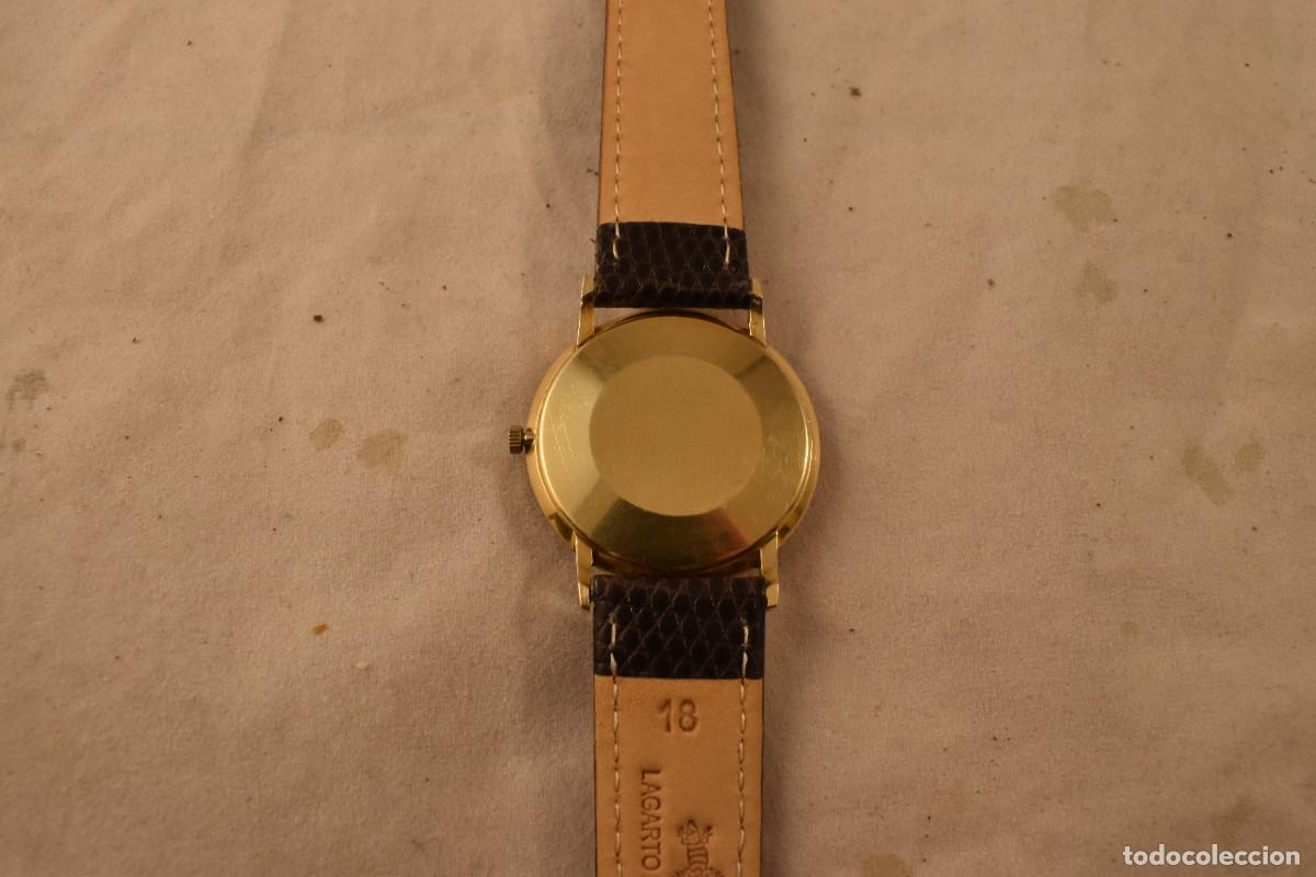 Relojes autom&aacute;ticos: Reloj de oro 18 kt Eterna Matic automatico muy plano - Foto 3