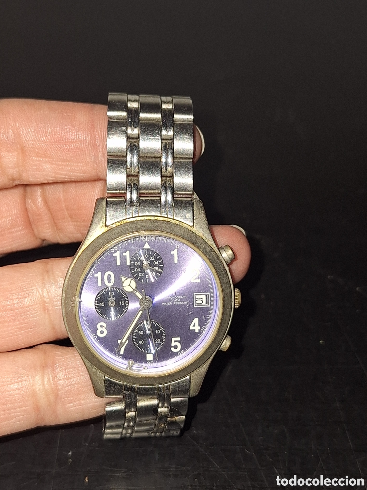 Automatic Watches: Reloj con esfera morada