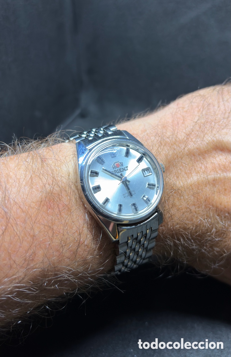 Relojes autom&aacute;ticos: Reloj Orient 33mm funcionando - Foto 1
