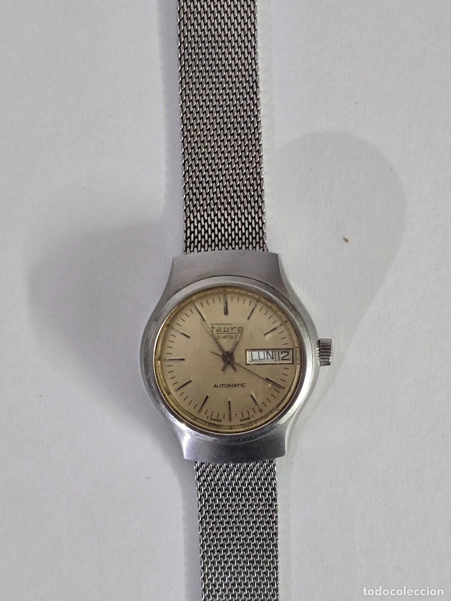 Relojes autom&aacute;ticos: Antiguo Reloj Autom&aacute;tico - Fabre Swis. - Foto 2