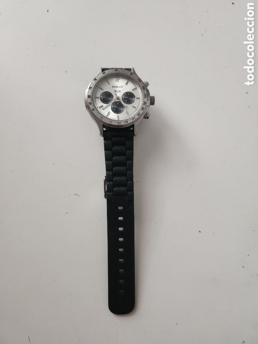 Rel&oacute;gios autom&aacute;ticos: RELOJ HUBLOT MDM GENEVE. AUTOM&Aacute;TICO FUNCIONANDO ( LEER)
