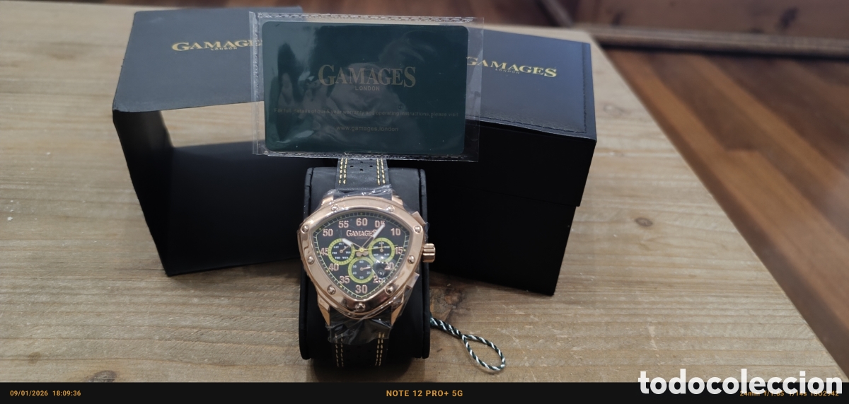 Relojes autom&aacute;ticos: Gamages London edici&oacute;n limitada