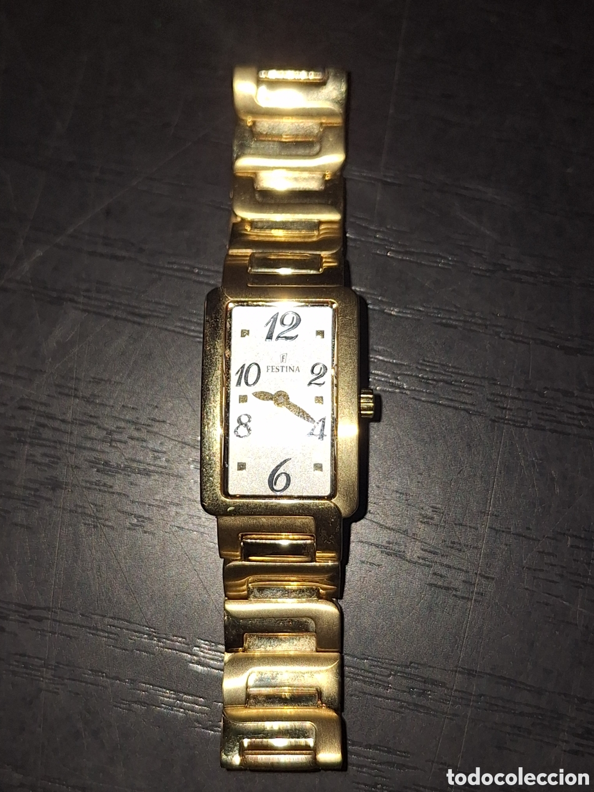 Automatik-Armbanduhren: Reloj festina de acero inoxidable dorado