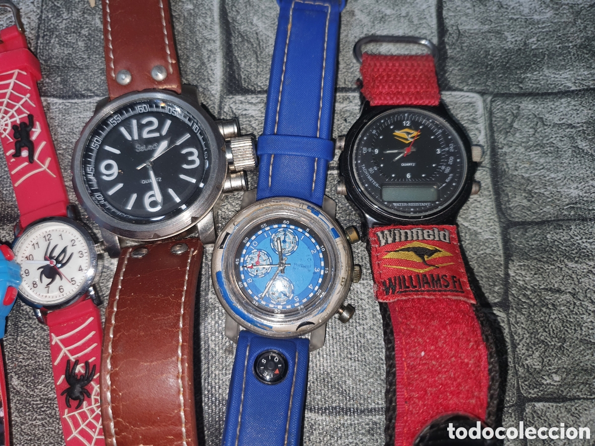 Rel&oacute;gios autom&aacute;ticos: Lote relojes pulsera