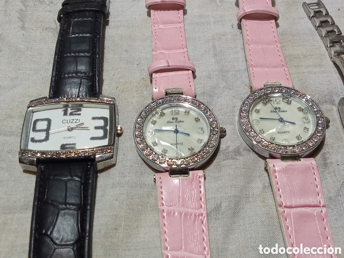 Relojes autom&aacute;ticos: LOTE DE 6 RELOJES DE PULSERA - Foto 2