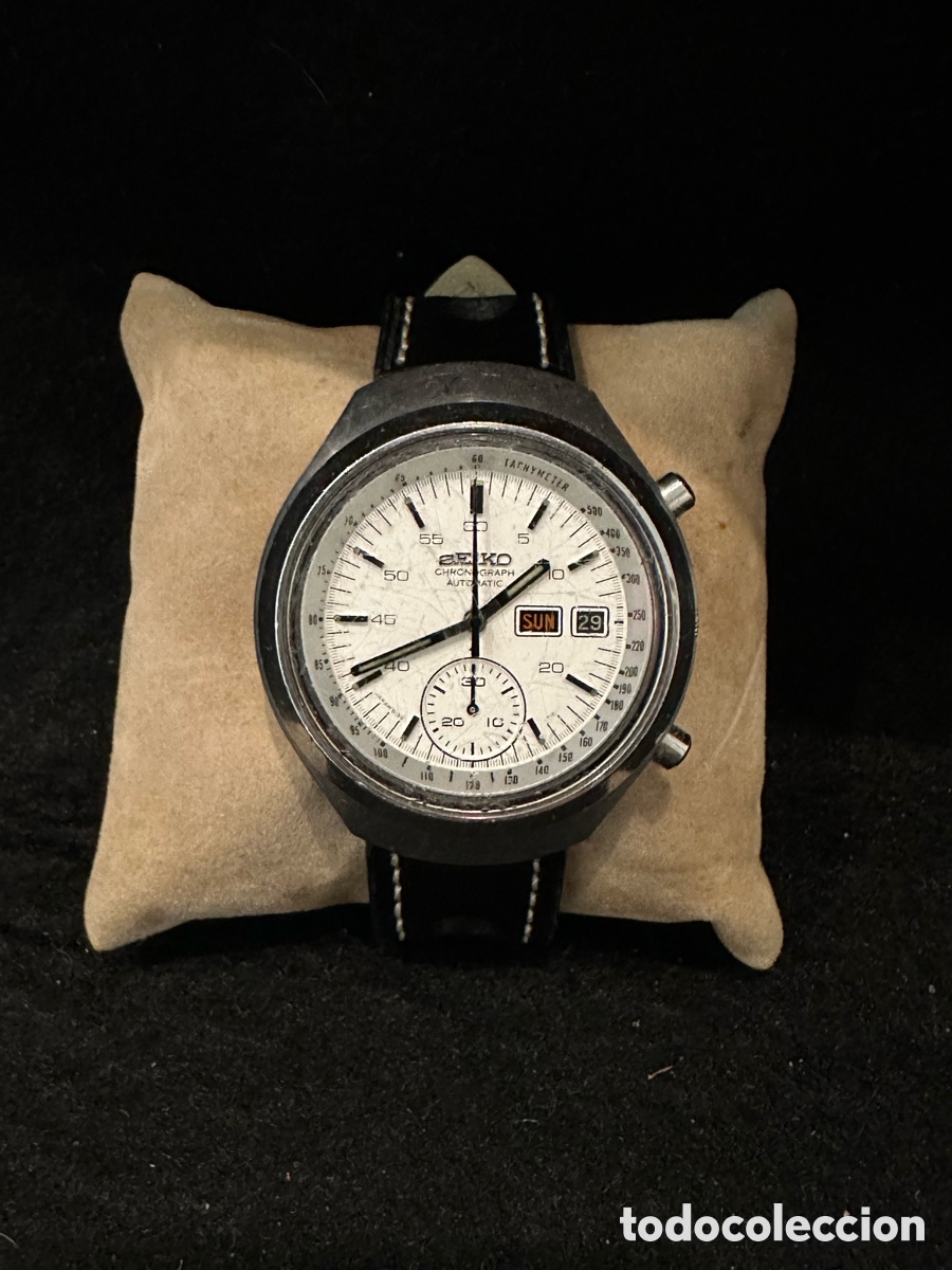 Relojes autom&aacute;ticos: RELOJ DE PULSERA AUTOMATICO SEIKO CHRONO 6139-7100 MODELO HELMET , A&Ntilde;OS 70