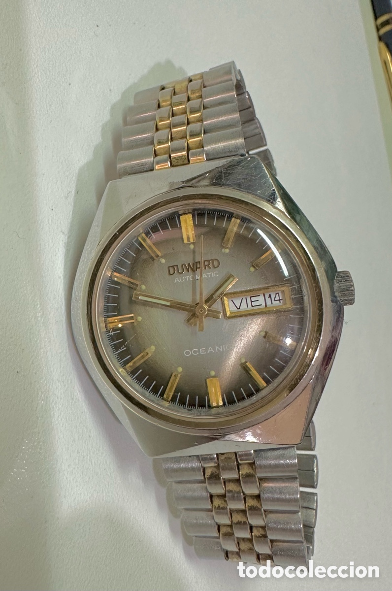 Relojes autom&aacute;ticos: Reloj DUWARD OCEANIC Autom&aacute;tico Con D&iacute;a y Fecha Swiss Vintage