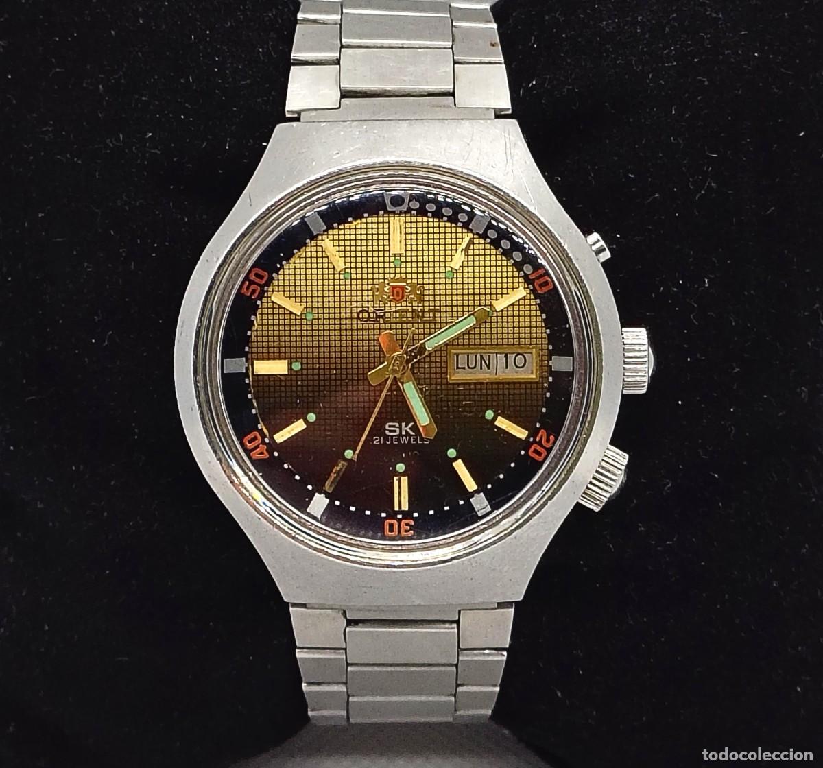 Relojes autom&aacute;ticos: ORIENT - DIVER WATCH SK 21 JEWELLS - CRISTAL - A&Ntilde;OS '70 - CALIBRE 469696 - 40 mm - FUNCIONANDO