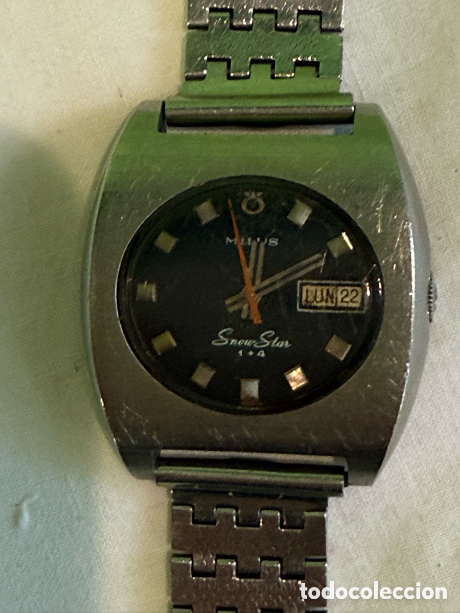 Relojes autom&aacute;ticos: Reloj Milus Snow Star autom&aacute;tico vintage caballero