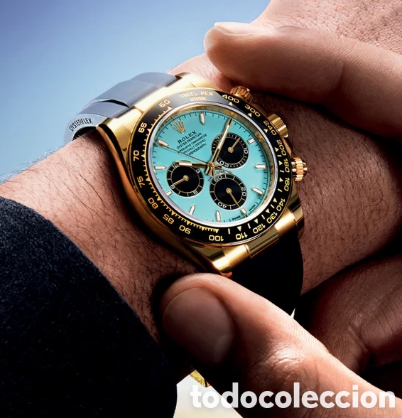 Relojes autom&aacute;ticos: Tiffany Blue Elegante Dorado