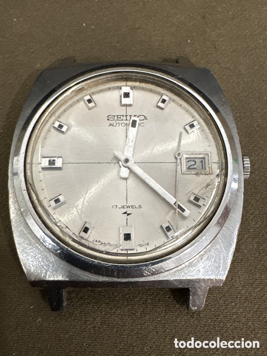 Relojes autom&aacute;ticos: Antiguo reloj SEIKO AUTOM&Aacute;TICO,36MM sin contar Corona*no funciona*ver fotos