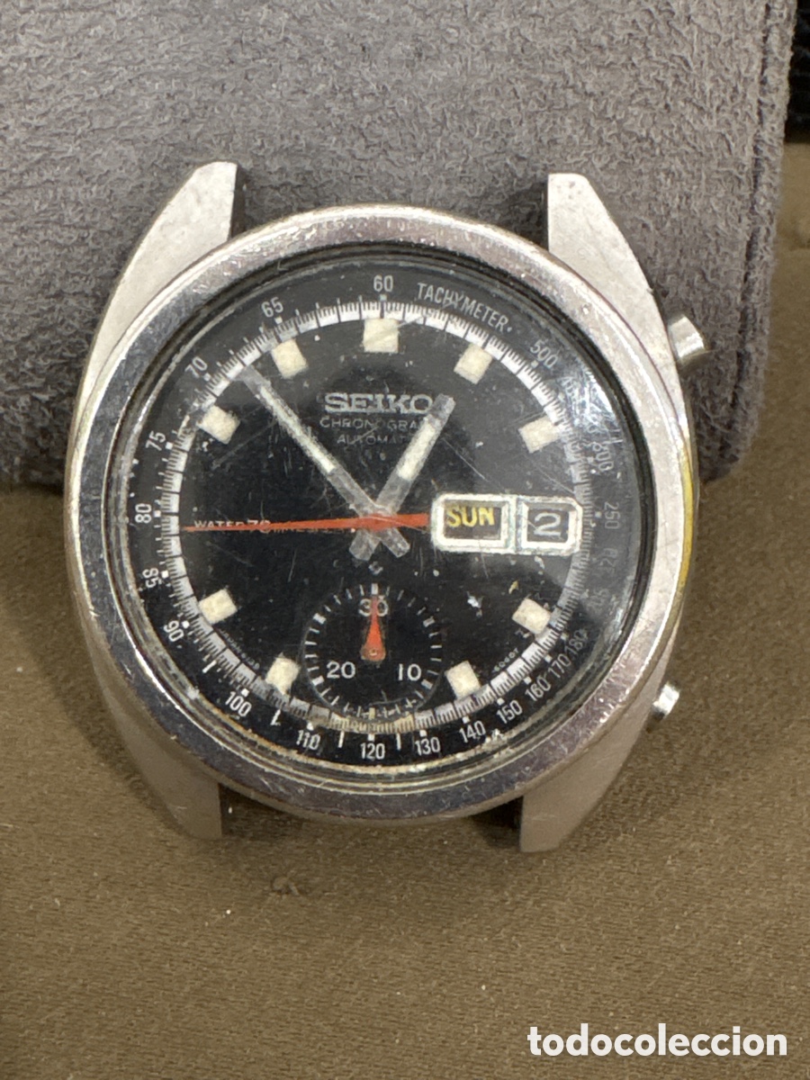 Relojes autom&aacute;ticos: Antiguo reloj Seiko autom&aacute;tico cronografo 6139- a&ntilde;os 60/70*ver fotos*leer descripci&oacute;n