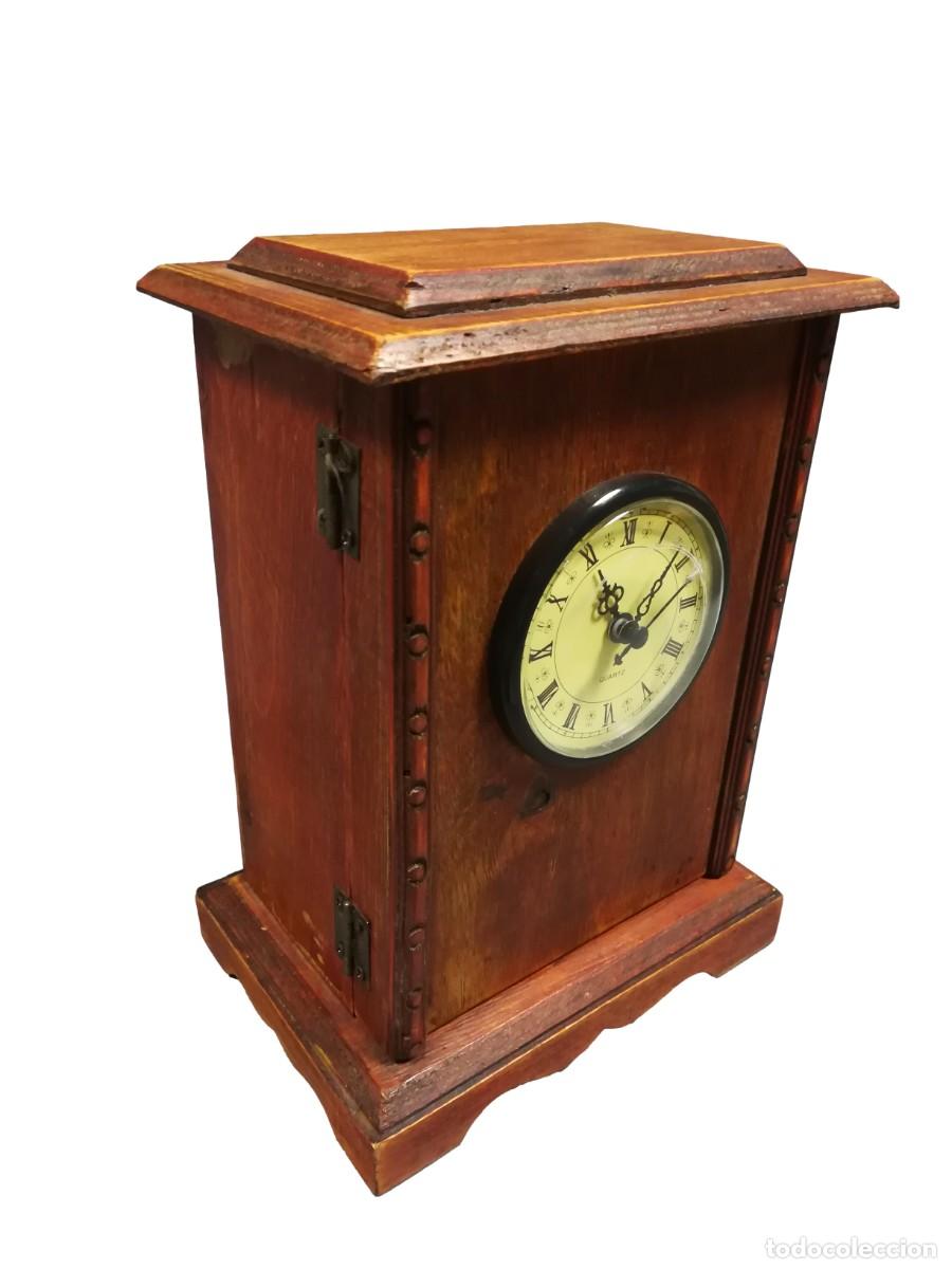 Relojes autom&aacute;ticos: RELOJ REPLICA CAJA DE MADERA PRACTICABLE - Foto 11