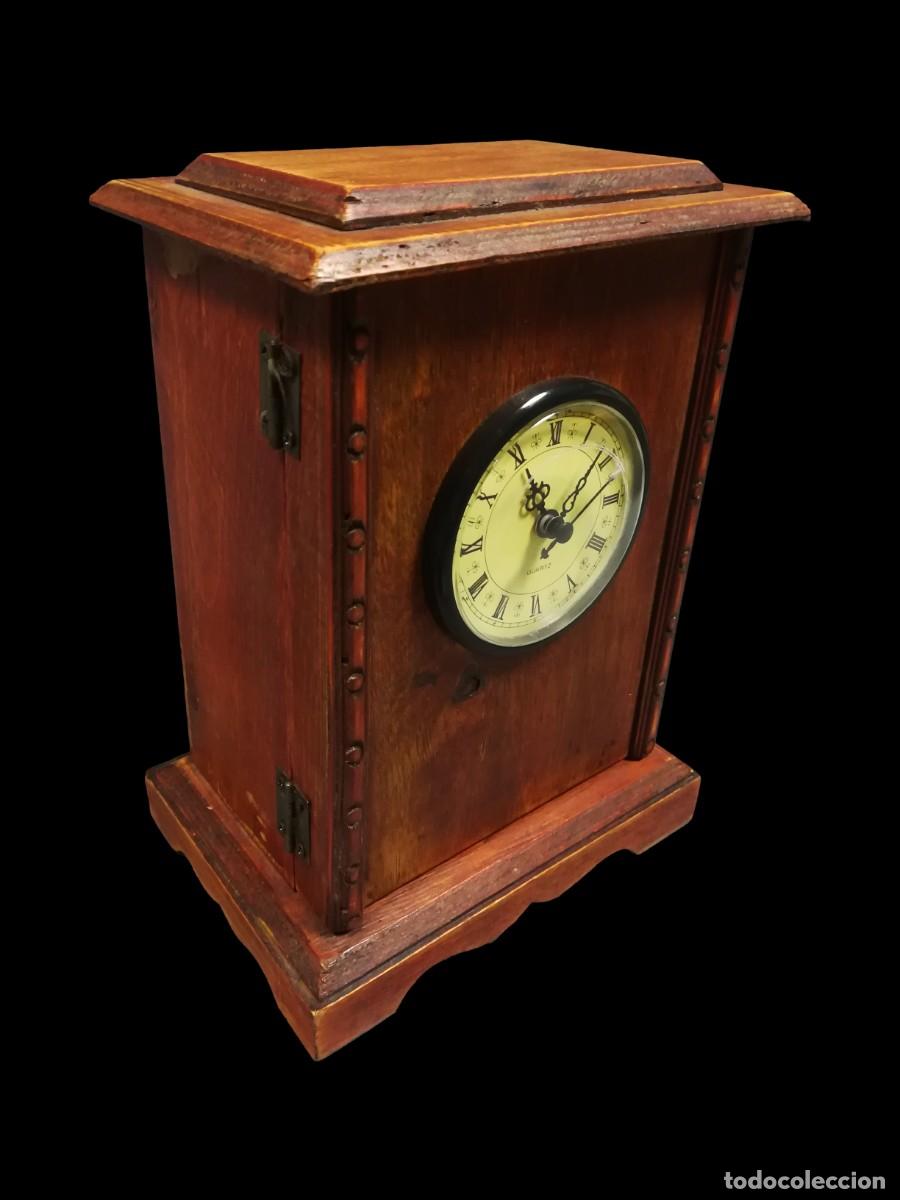 Relojes autom&aacute;ticos: RELOJ REPLICA CAJA DE MADERA PRACTICABLE - Foto 1