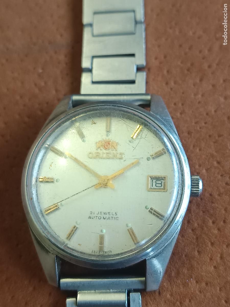 Relojes autom&aacute;ticos: RELOJ ORIENT AUTOMATIC , 20741, OR 207, 21 RUBIS, NO FUNCIONA, MAQUINARIA EN BUEN ESTADO.