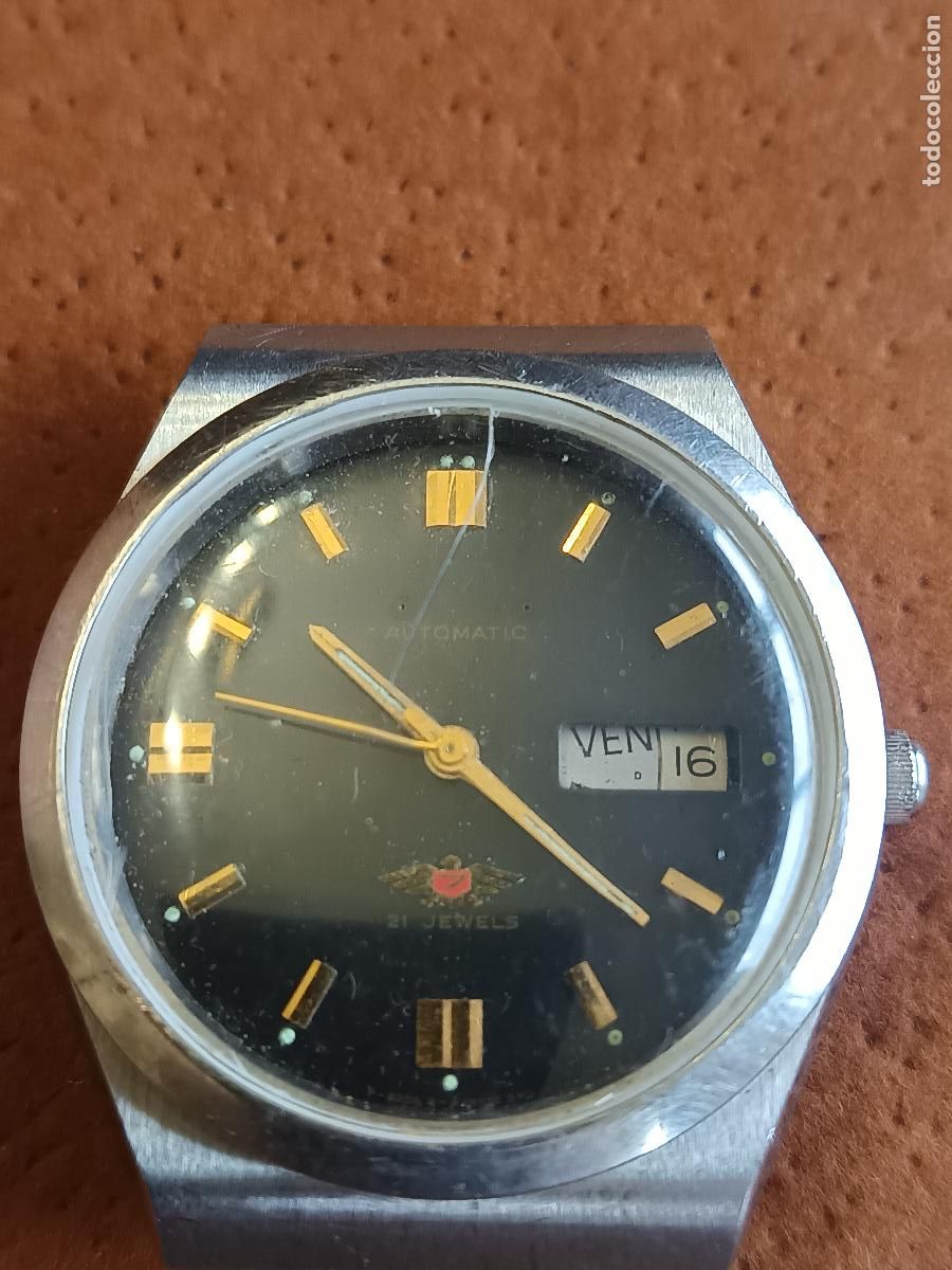 Relojes autom&aacute;ticos: RELOJ CITIZEN AUTOMATICO 8200 A, 21 RUBIS, NO FUNCIONA, MAQUINARIA EN BUEN ESTADO.