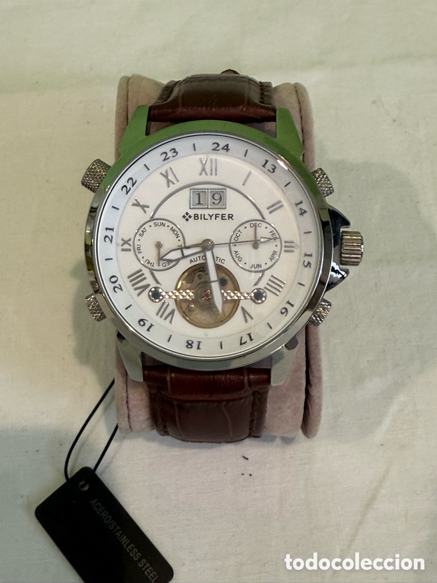Relojes autom&aacute;ticos: Reloj Billyfer Autom&aacute;tico Hombre Open Heart Nuevo Acero Inoxidable