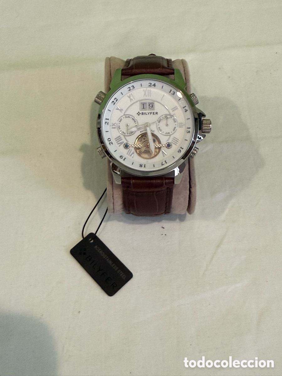 Relojes autom&aacute;ticos: Reloj Billyfer Autom&aacute;tico Hombre Open Heart Nuevo Acero Inoxidable