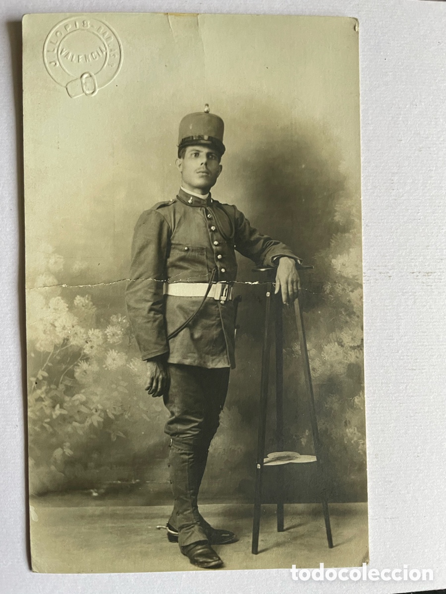 Relojes autom&aacute;ticos: Antigua fotograf&iacute;a militar