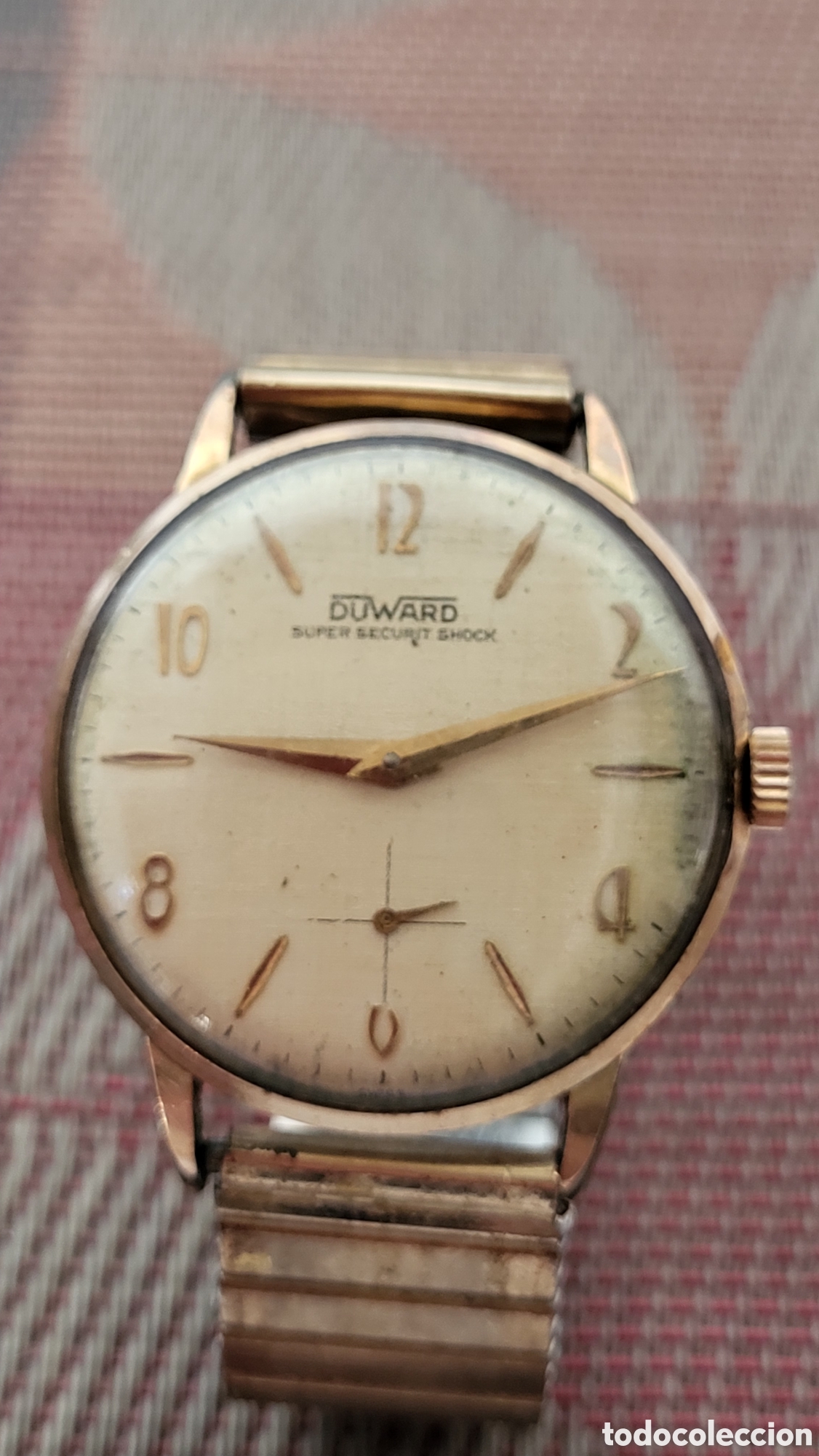 Relojes autom&aacute;ticos: Antiguo reloj carga manual.Duward - Foto 6