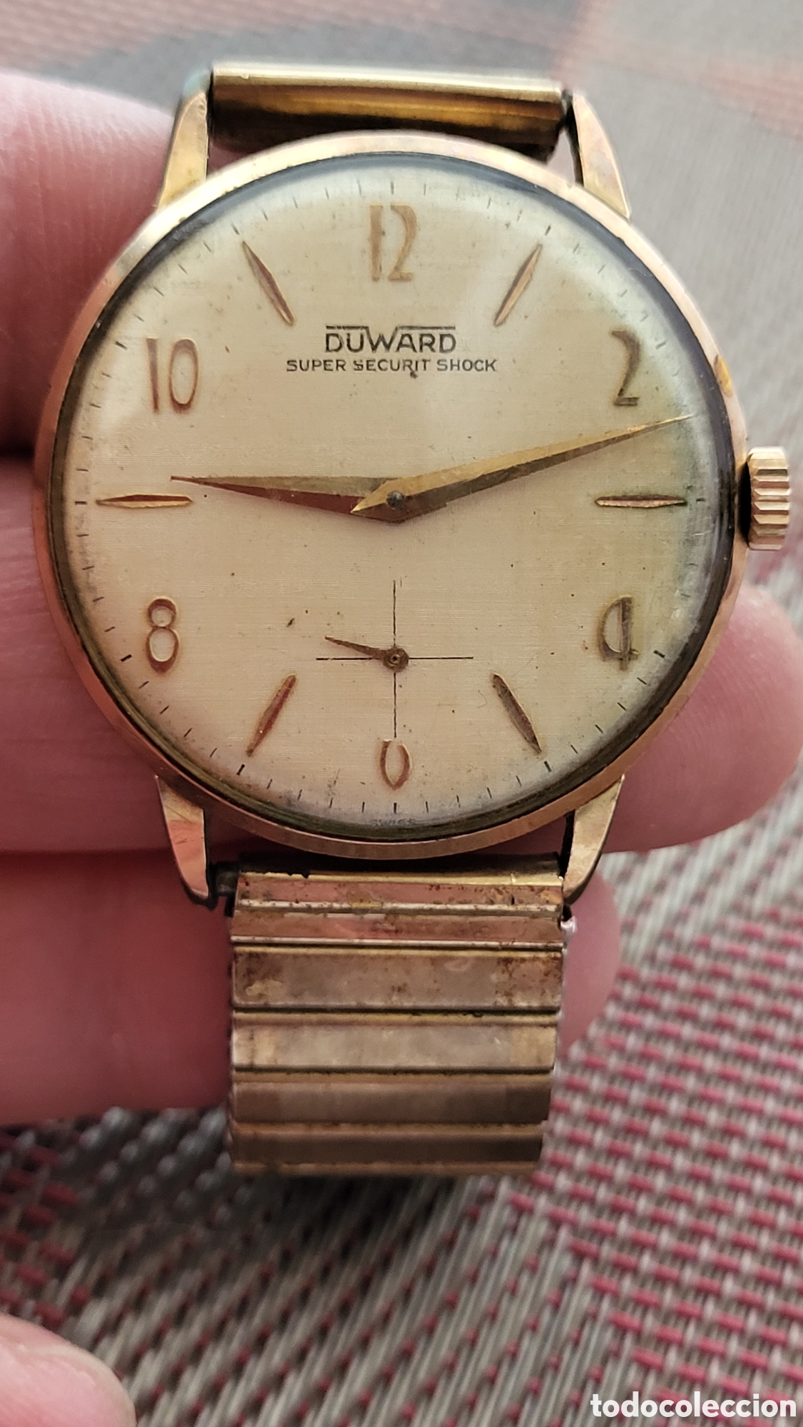 Relojes autom&aacute;ticos: Antiguo reloj carga manual.Duward - Foto 1