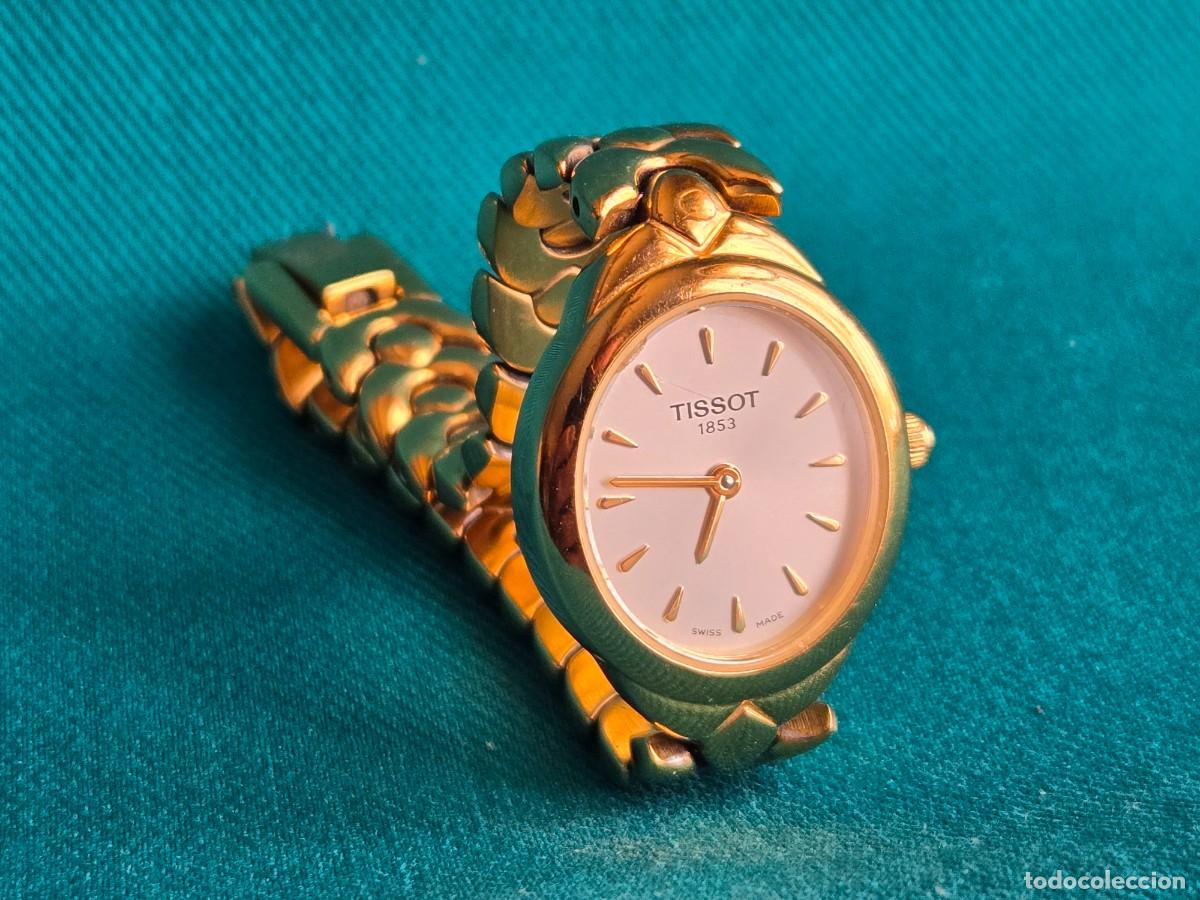 Relojes autom&aacute;ticos: RELOJ DE SE&Ntilde;ORA TISSOT 1853 AUTOMATICO, DORADO