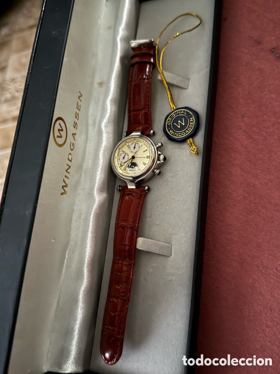 Relojes autom&aacute;ticos: Reloj autom&aacute;tico con fase lunar - Foto 3
