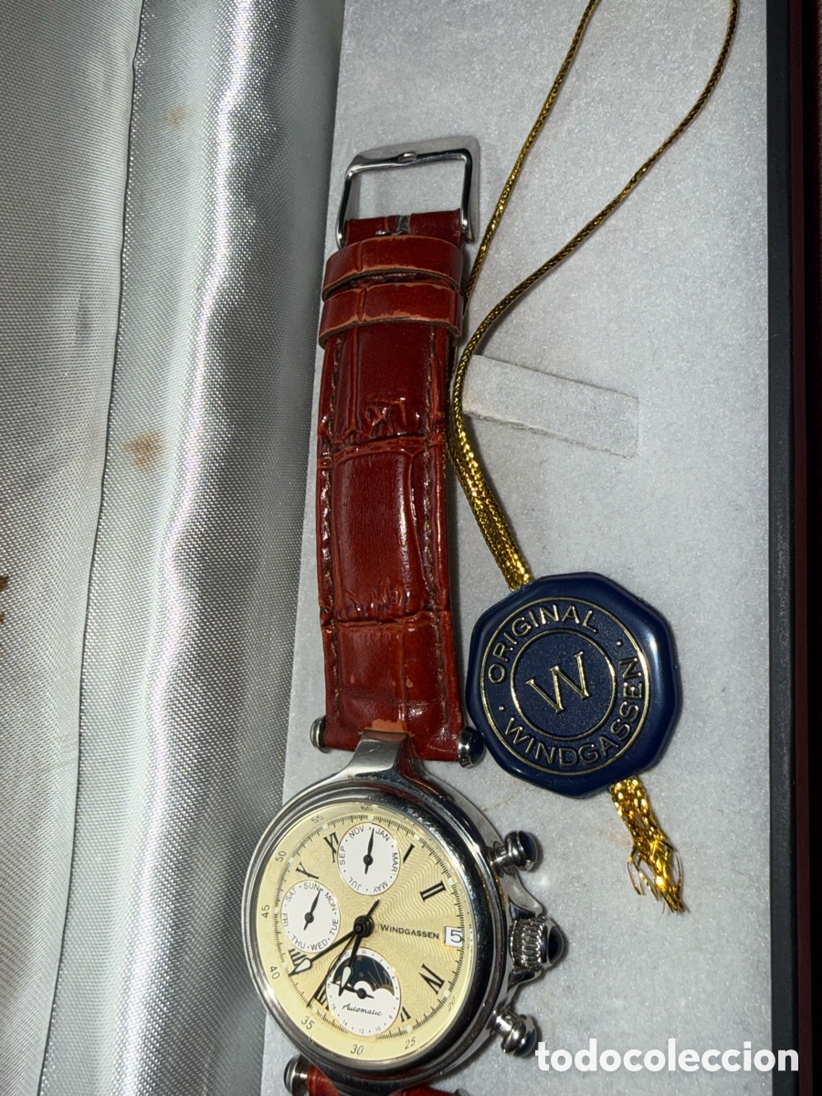 Relojes autom&aacute;ticos: Reloj autom&aacute;tico con fase lunar - Foto 4