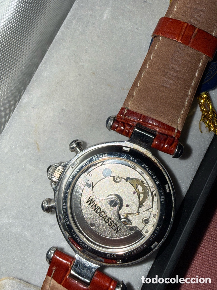 Relojes autom&aacute;ticos: Reloj autom&aacute;tico con fase lunar - Foto 6