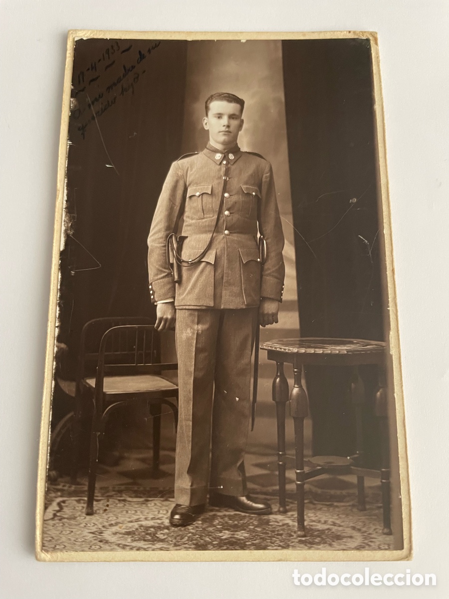 Relojes autom&aacute;ticos: Antigua fotograf&iacute;a militar