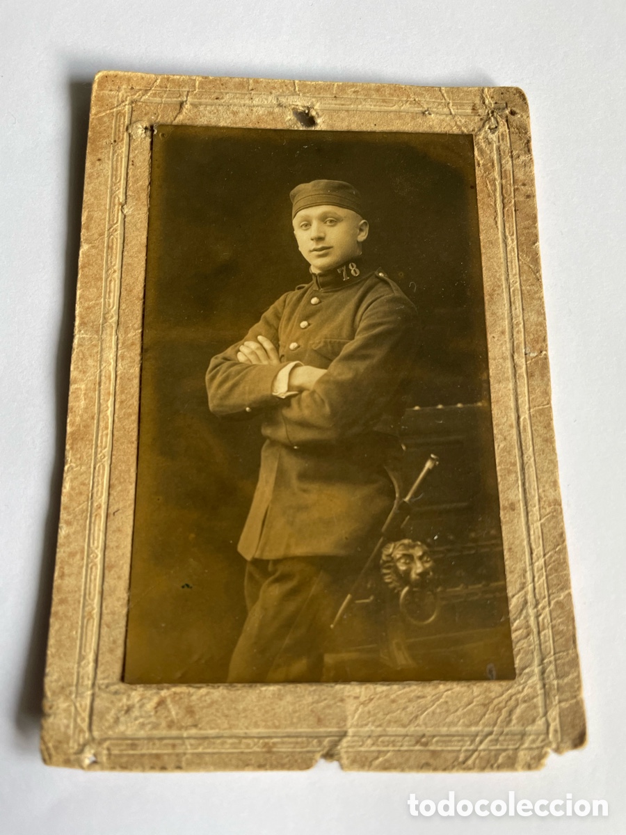 Relojes autom&aacute;ticos: Antigua fotograf&iacute;a militar