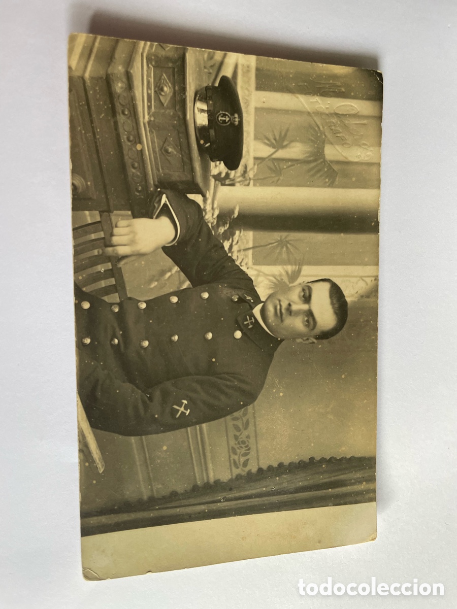 Relojes autom&aacute;ticos: Antigua fotograf&iacute;a militar